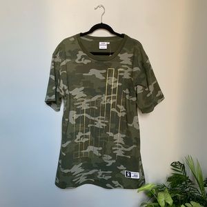 NWT Good American Camo T Shirt Dress ⚡️